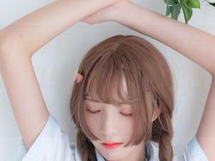 MTYH喵糖映画 – 看lovely呆玄的双马尾，久违的打结效果，原图和图片反映出我的发型焦虑。